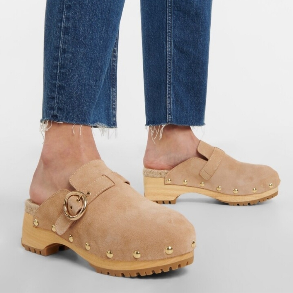 See By Chloé suede clogs size 35 BNWOB